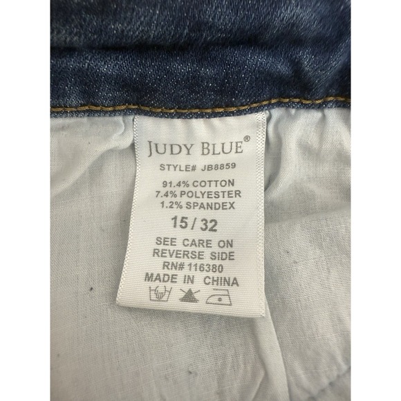 Judy Blue 15/32 Skinny Fit Jeans Mid Rise 30X28 Style#JB8859 - Picture 4 of 7